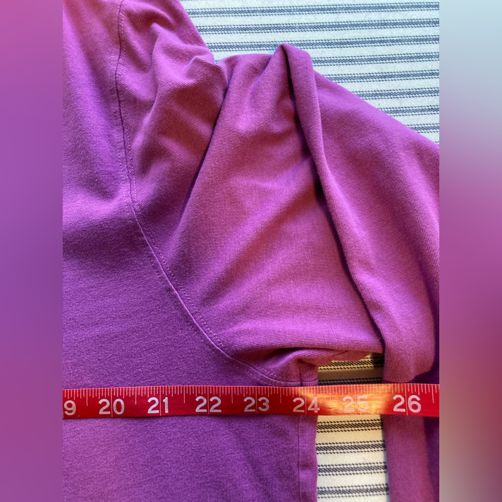 Life is Good - Women's Lilac Long Sleeve Top, “Snow Day”, Size XL - Picture 6 of 11